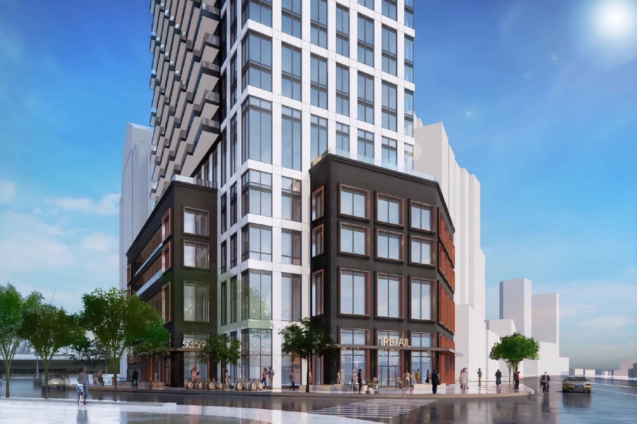 5359 Dundas — rendering courtesy of CentreCourt